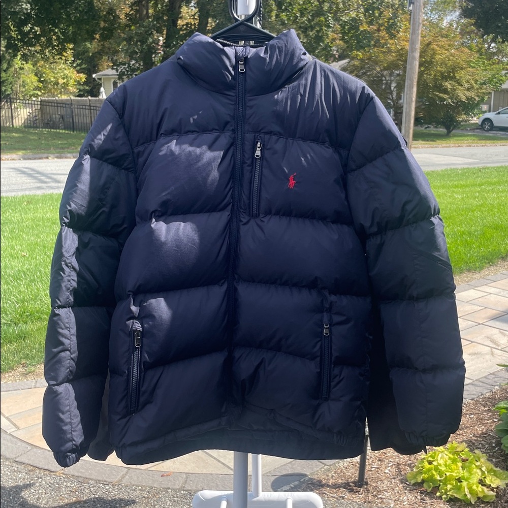 Polo Ralph Lauren Boy’s Navy Winter Puffer Jacket